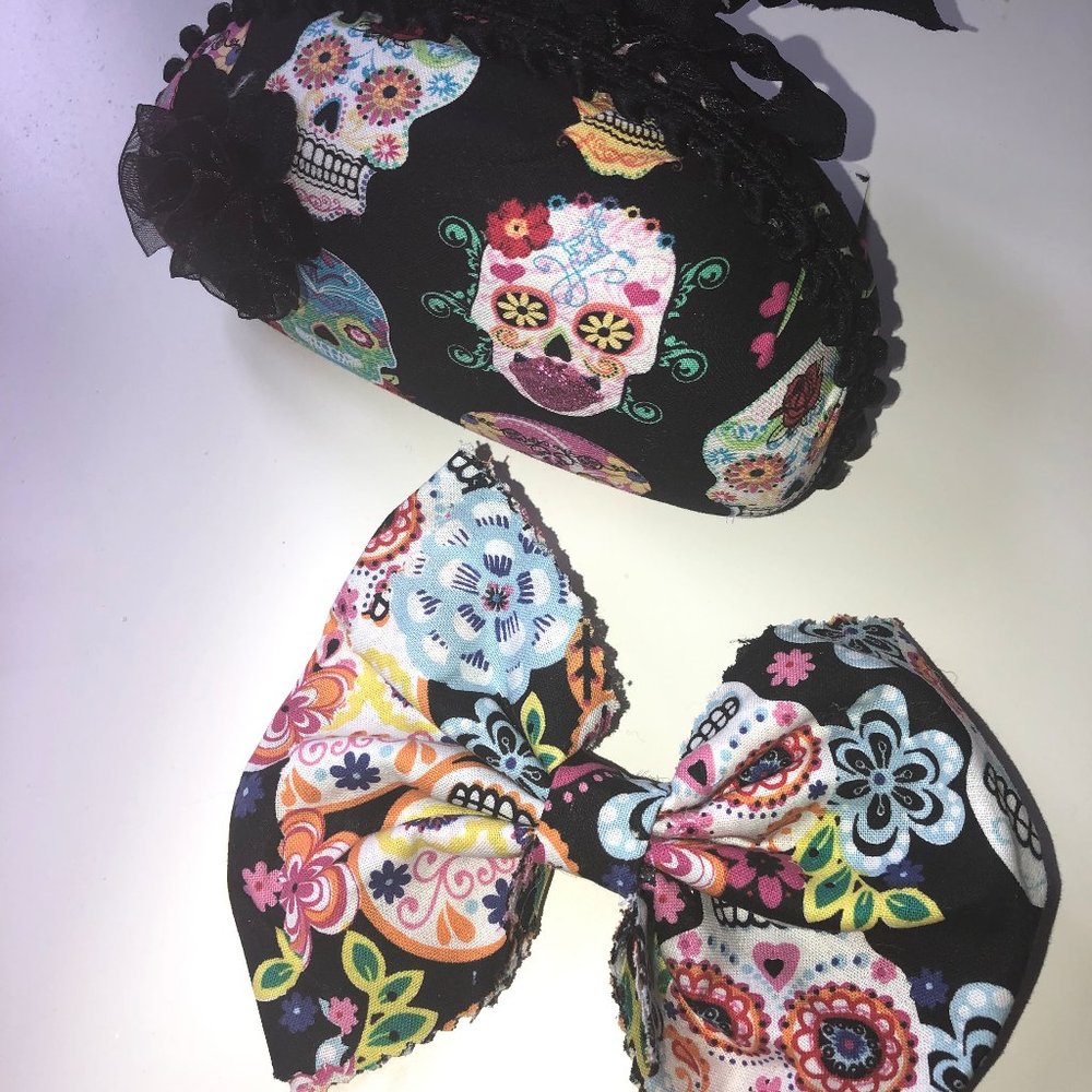 Child's mini purse with matching hair bow